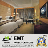 2013 Good Selling Nice Design Modern Solid Wood & MDF Hotel Bedroom Furniture (EMT-K02)