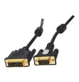 Gold Plated DVI to VGA Cable