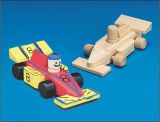Mini Unfinished Wood Race Cars (pack of 12) (WD7389)