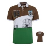 Custom British Fashion Contrast Colour Men's Cotton Polo T Shirt