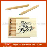 Wooden Drawing Color Pencil Set for Kids Gift (VMP028)