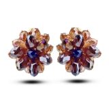 Wholesale Elegant Crystal Stud Bohemia Earring Fashion Accessories
