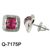New Design 925 Silver Fashion Earrings Jewellery (Q-7175P)