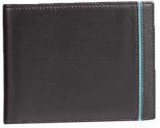Men's Multi-Card Compact Center Flip Bifold Wallet Simple Design