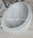 Carrara White Marble Stone Sink