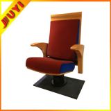 Jy-955 3D Office Recliner Wooden Auditorium Chair Parts with Writing Tablet Chairs for Church Seat Cinema Used