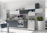 MDF Lacquer Kitchen Cabinet Cocina Cabinetry