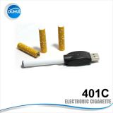 Tobacco Smoking Health E Cigarette Battery with USB Connector and Disposable Cartridge (OH-401C)