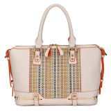 PU Leather Lady Brand Fashion Handbag (MBLX033088)