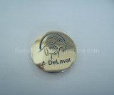 Mirror Polished Custom Copper Pin Badge