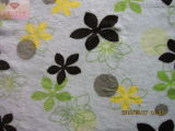 Flower Printing Fleece Blanket (HZS--00152)