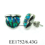 Earring Opal Silver Jewelry (YE00016)
