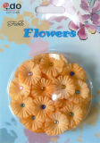 Fabric Flowers with Foam Sticker (FFR-01)