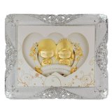 3D Gold Wedding Dolls- Shining Prince & Princess Gift (KS13P2532-02)