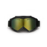 1440*1080P Camera Ski Goggles Revo Coating Anti-Fog Double Lens TPU Material