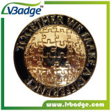 Customized Gold Metal Pin Badge with Cheap Price