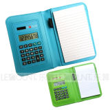 Multi-Function Dual Power Notebook Calculator with Ballpen (LC805)