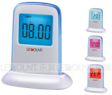 Manual Screen LCD Desk Clock with Countdown Function (CL108)