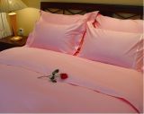100% Combed Cotton Hotel Bedding Set-Solid Color with No Pattern (P002)