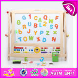2014 Educational Wooden Drawing Board for Kids, Wooden Toy Draw Board for Children, Drawing Board with Magnetic for Baby W12b045 Factory
