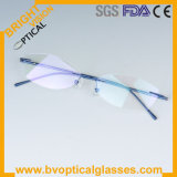 6365 Metal Rimless Simple Optical Eyewear Frames
