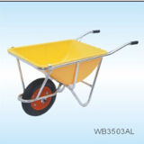 Wb3503al Wheel Barrrow with 120kg Loading and 61.1L Water Capacity