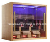 Sauna 2015 New Design Luxury Infrared Sauna with Massage Chair