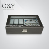 Carbon Fiber Storage Display Box for Watch and Glasses