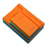 PU Leather Personalised Notebook with Rubber Band - N102