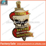 Factory Directly Wholesale High Quality Souvenir Skull Pin Badge Custom Lapel Pin