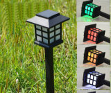 Factory Direct Solar Outdoor Plastic Lawn Lamp Solar Energy Lamp Mini Small Chinese Lanterns