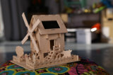 Green Energy Product Intellectual DIY Solar Toy Kit Wooden Farm House 064