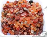 Tumbled Red Agate Stone for Home Decoration