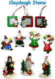 2015 New Design Color Clay Play Dough for Christmas Decoration, Christmas Ornaments, Christmas Tree Hanging Ornaments