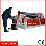 W12 8X3000 Hydraulic 4 Roller Bending Roll Machine with Prebending Function