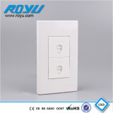 Double Rj 11 2 Core / 4 Core Telephone Tel Socket