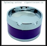 Gossip Windproof Ashtray Promotion Gift with Leather Sticker 1606