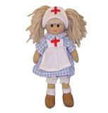 Rag Doll with Nurses Uniform