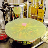 Silicon Lids, Lily Pad Lids, Silicone Food Lily Pad Lids