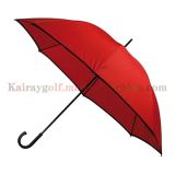 Golf Straight Red Umbrella Ub008