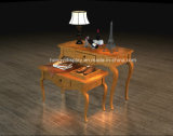 Wooden Veneer Display Table