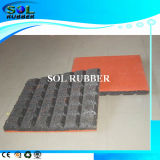 High Quality Outdoor Flooring Twine Rubber Tile