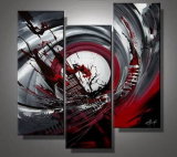 Beautiful Hand-Painted Framed Modern Oil Painting