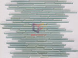 Light Blue Long Strip Glass Mosaic Tile (CFS601)