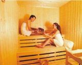 Spruce Wood Dry Infrared Sauna Room
