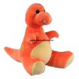 Plush Stuffed Oragne Baby Dinosaur Toys