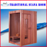Canada Cedar Wood Traditional 3-4 Person Dry Sauna Room (AT-8607)