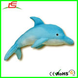 Cute Stuffed Plush Blue Dolphin Toy