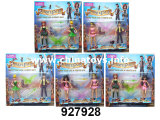 Festival Toy, 5 Inch Pirate Fairy Doll, Girl's Toy, PVC Doll Toys (927928)