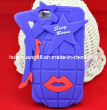 Hot Sexy Silicone Phone Case for iPhone 5 (HC-213)